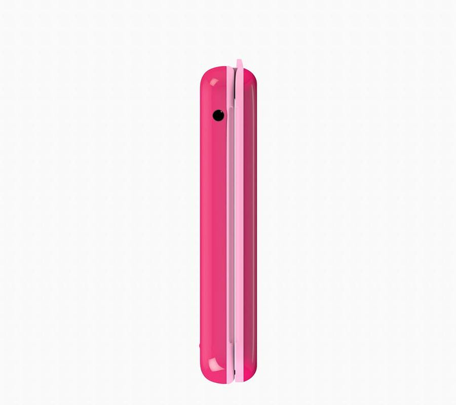 Tracfone HMD Barbie Flip Phone W/1200 Talk and Text 1 Year Plan