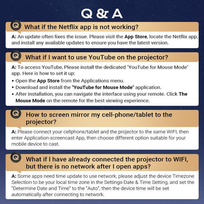 Outdoor Mini Projector 4K Decoding Portable Projector with 5G Wifi 6 & BT 5.0 720P Full HD 160 ANSI Lumens Portable Home Theater for Phone/Tv Stick/Laptop